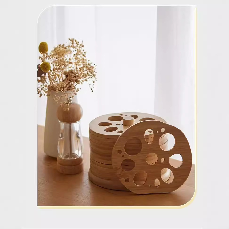 4 lotus root slices base