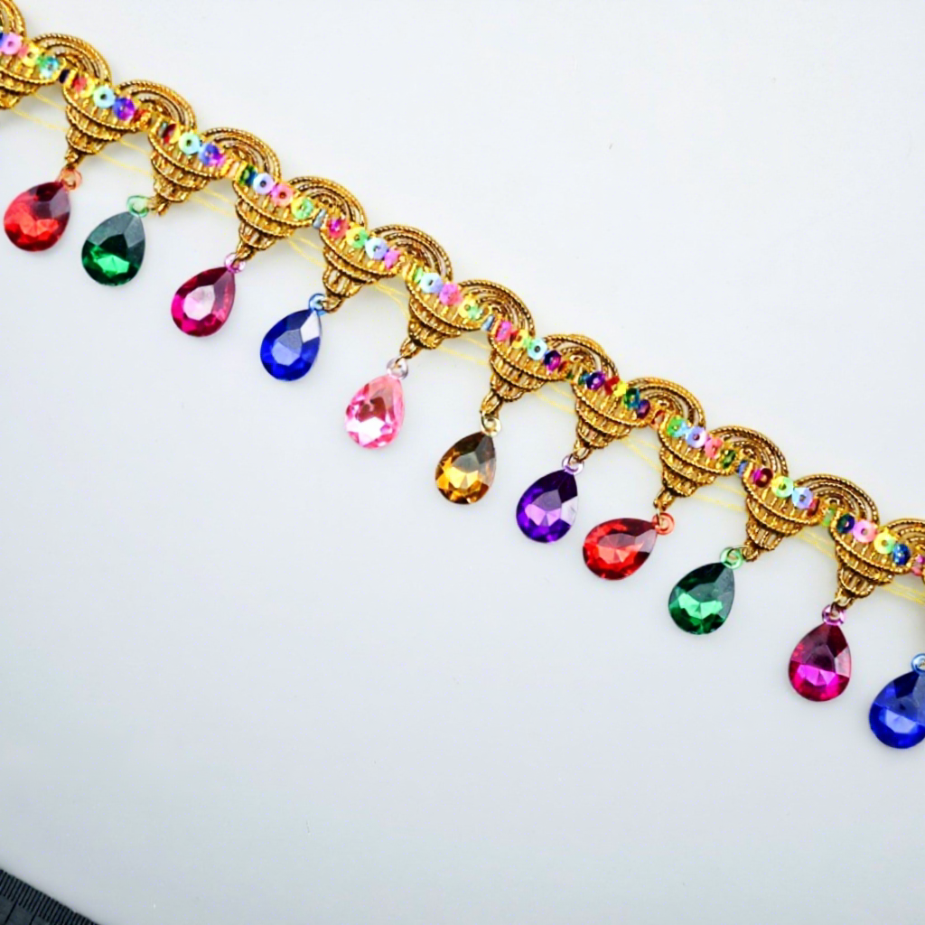 4.5cm-gold trim-1 yard