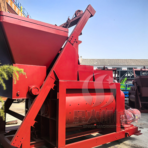 双轴强制操作500L 1000L混凝土搅拌机颗粒分级搅拌混凝土搅拌机 - Product Image 5