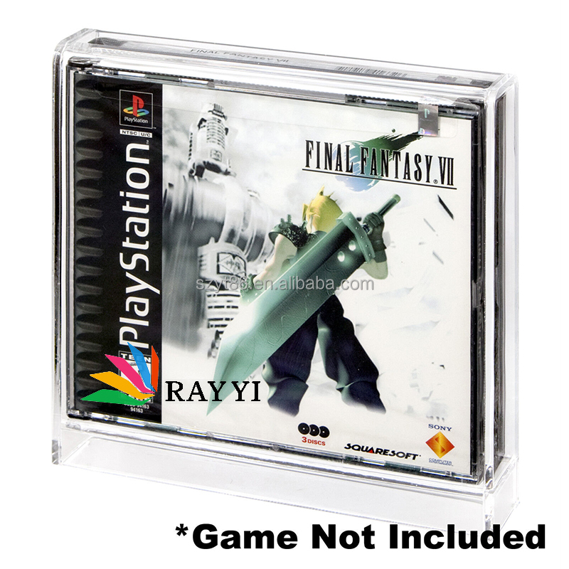 Boîte de jeu PS1 à deux disques