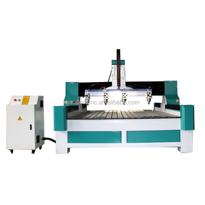 Controlado por computadora eléctrica de corte de madera 1325 talla de cabeza enrutador cnc para puertas de gabinetes de cocina - Product Image 1