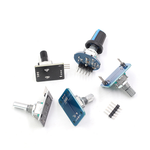 KY-040 vor gelötete 360-Grad-Drehgeber Header Pins EC11 Knob Elektronische Bausteine Praktisch zum Positionieren von Löchern
