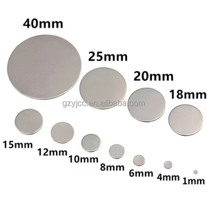 Custom <strong>Powerful</strong> Stone <strong>Disc</strong> N52 Magnet Neodymium NdFeb for Industrial Use <strong>Rare</strong> Earth Magnet in Nickel-Coated Ring Pattern - Product Image 4