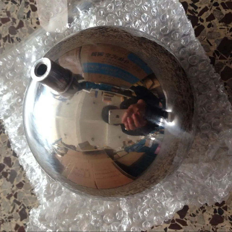 Válvula de alta qualidade com ajuste de esfera flutuante em aço inoxidável 304