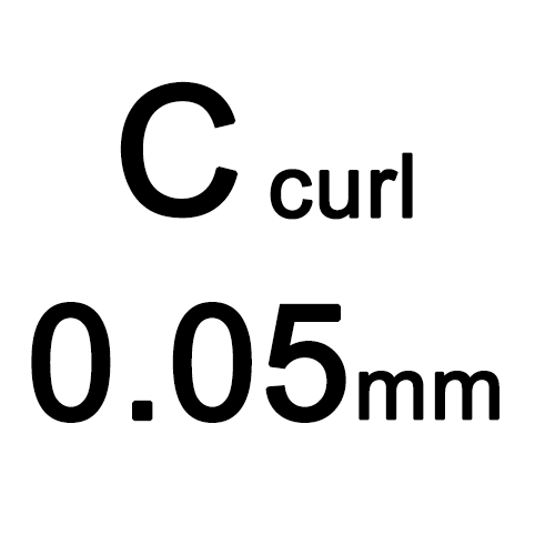 C curl 0.05mm