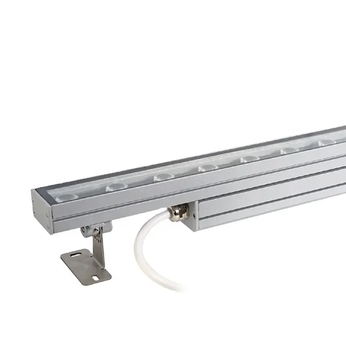 DMX Led Rgb Pixel Linear Bar With Aluminum Profile Led Wall Washer Outdoor Lightsfor facade