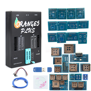 Dispositivo programador OEM Orange 5 plus v1.35, con adaptadores completos, Software de función mejorada, con dongle USB