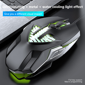 Profession elle wasser gekühlte 6D RGB-Gaming-Maus mit galvani sierter Metall makro programmierung und wettbewerbs fähigen Funktionen - Product Image 4