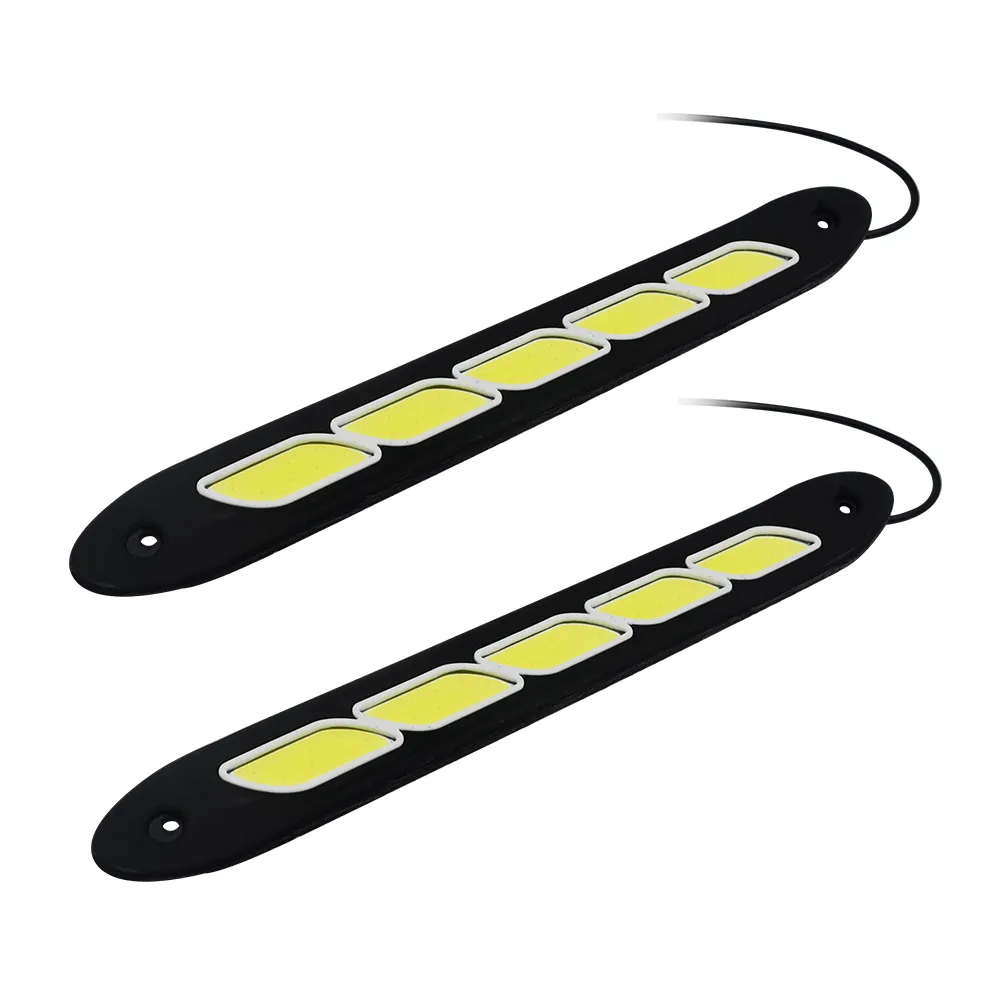 Hotselling 60cm אורות בשעתי יום רכב LED להפוך אות גמיש פנס DRL יום אור עם זרם