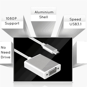 <strong>Usb</strong> C <strong>to</strong> <strong>Vga</strong> Adapter, Type C <strong>to</strong> <strong>Vga</strong> Converter Compatible for Macbook Pro/Air/Ipad Pro 2018/Surface Book - Product Image 3