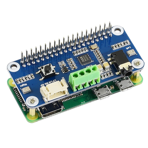 <strong>Raspberry</strong> <strong>Pi</strong> Hi-Fi Sound Card HAT WM8960 Direct Drive Stereo Encoding Decoding for 4B 3B+ 3B Zero Plays Records Drives Speakers