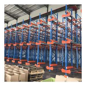 Estantes de almacenamiento Oem Automático Industrial Carga Mercancías Almacén Sistema de estantes de almacenamiento Radio Shuttle Pallet Sistema de estantería automatizado - Product Image 1