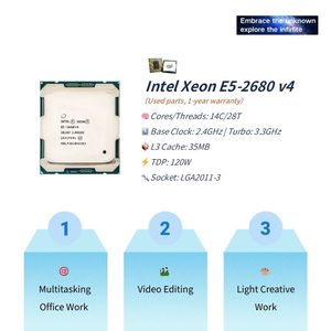 PANDL X99 NEW Mainboard Combination Set Combo Intel Xeon E5 2680 V4 Ddr4 ECC Ram 2680v4 X99 Motherboard <strong>Kit</strong> - Product Image 2