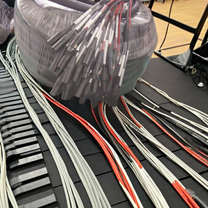 32-Channel <strong>Multi</strong>-Channel <strong>Cable</strong> Box with 24 Female XLR Plugs 8 Male XLR Plugs 50 Meter Stage Signal <strong>Cable</strong> Microphone PVC Jacket - Product Image 4