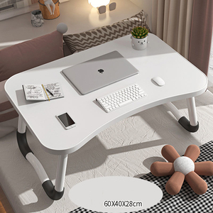 Adjustable Breakfast Tray Portable Lap Desk with Foldable Leg <strong>Notebook</strong> <strong>Computer</strong> Stand Laptop Bed <strong>Table</strong>