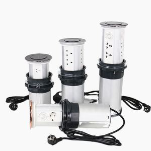 WIFI <strong>Remote</strong> Control Wireless Charging EU/US/<strong>AU</strong>/UK/<strong>AU</strong> Power Outlet Waterproof Pop up Tower Socket Table Smart Home with Speaker - Product Image 5
