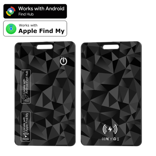 Diamond-shaped black