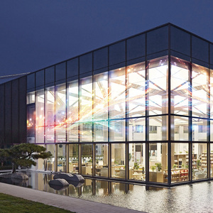 Schermo di visualizzazione a LED trasparente trasparente Ultra traslucido personalizzabile per negozi - Product Image 2