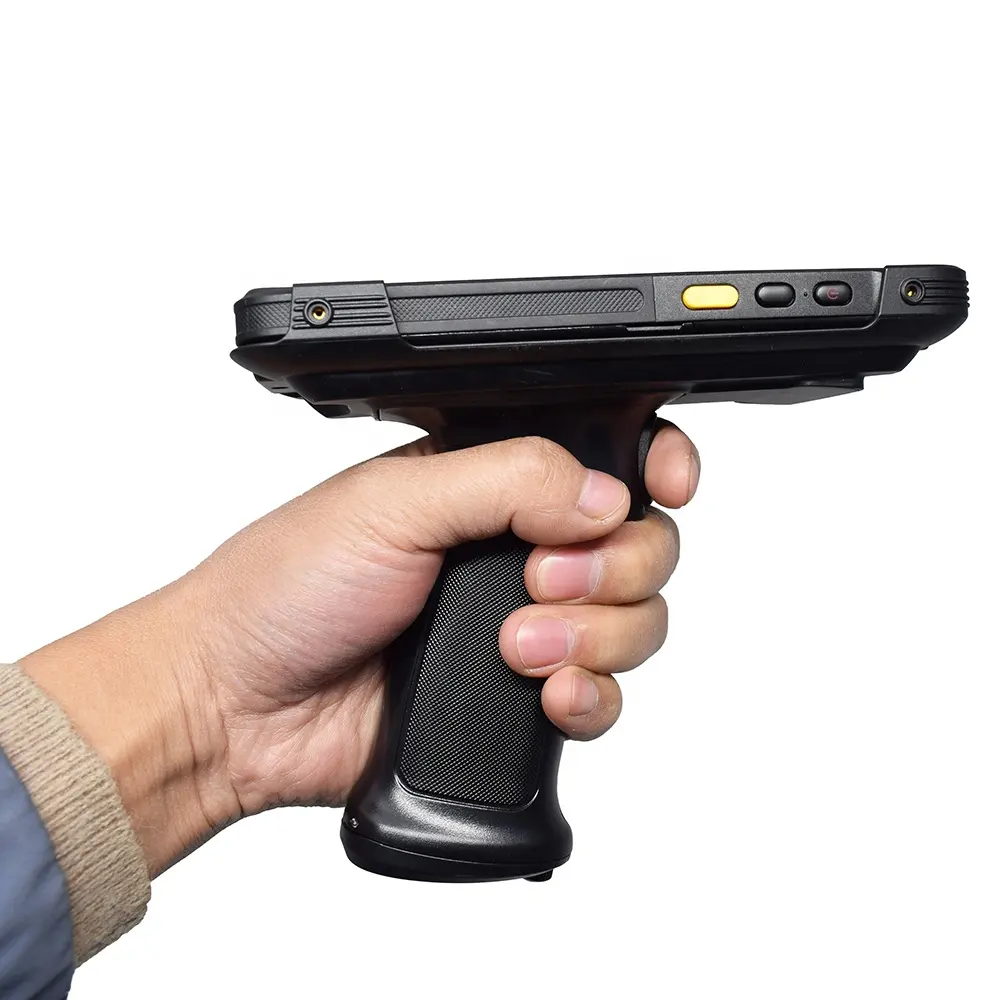 5,5 Zoll IP65 Pistol Grip Schlitten leser Smartphone 32G Handheld 1D 2D Inventar Mobiles Daten terminal UHF Optional