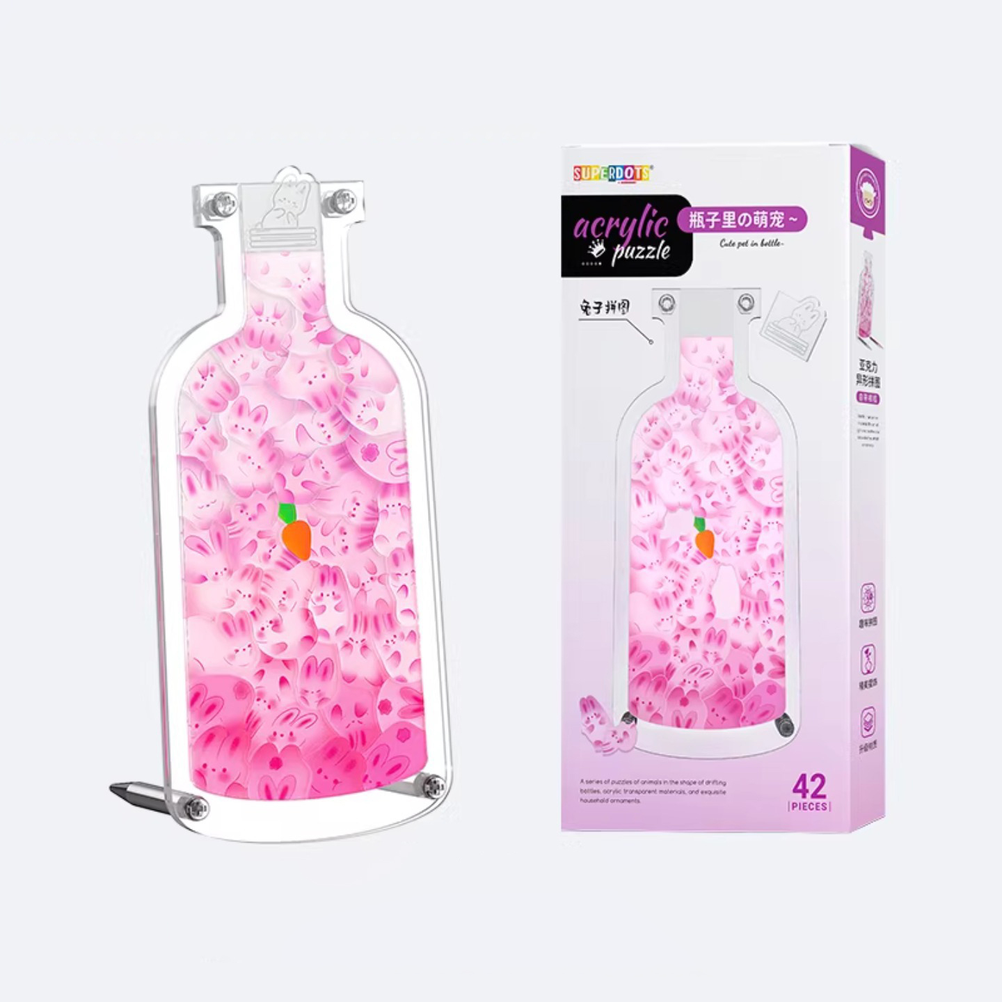 Coniglietto rosa