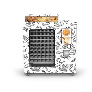 <strong>Excellent</strong> Quality Smart Qr <strong>Code</strong>/Coin-Operated Touch Screen Fully Automatic Pizza Vending Machine for Hotel Shopping Mall - Product Image 2