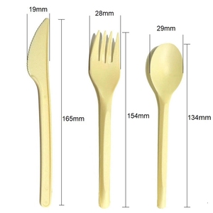 Color Utensil and Cutlery Set <strong>Different</strong> Kind of Disposable Plastic <strong>Flatware</strong> - Product Image 6