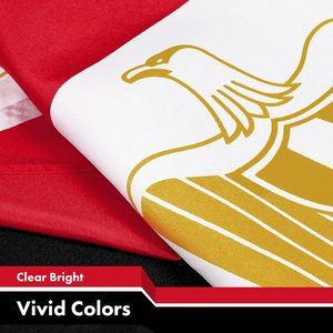 3x5 Foot <strong>Egypt</strong> Flag Vivid Color and Fade Proof Canvas Header and Double Stitched Egyptian Flags Polyester with Brass - Product Image 3