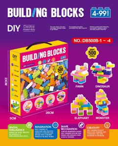 Classic 500pcs 400g Compatible <strong>Building</strong> <strong>Blocks</strong> DIY Creative Play Designer <strong>Building</strong> <strong>Block</strong> Set for Kids - Product Image 3