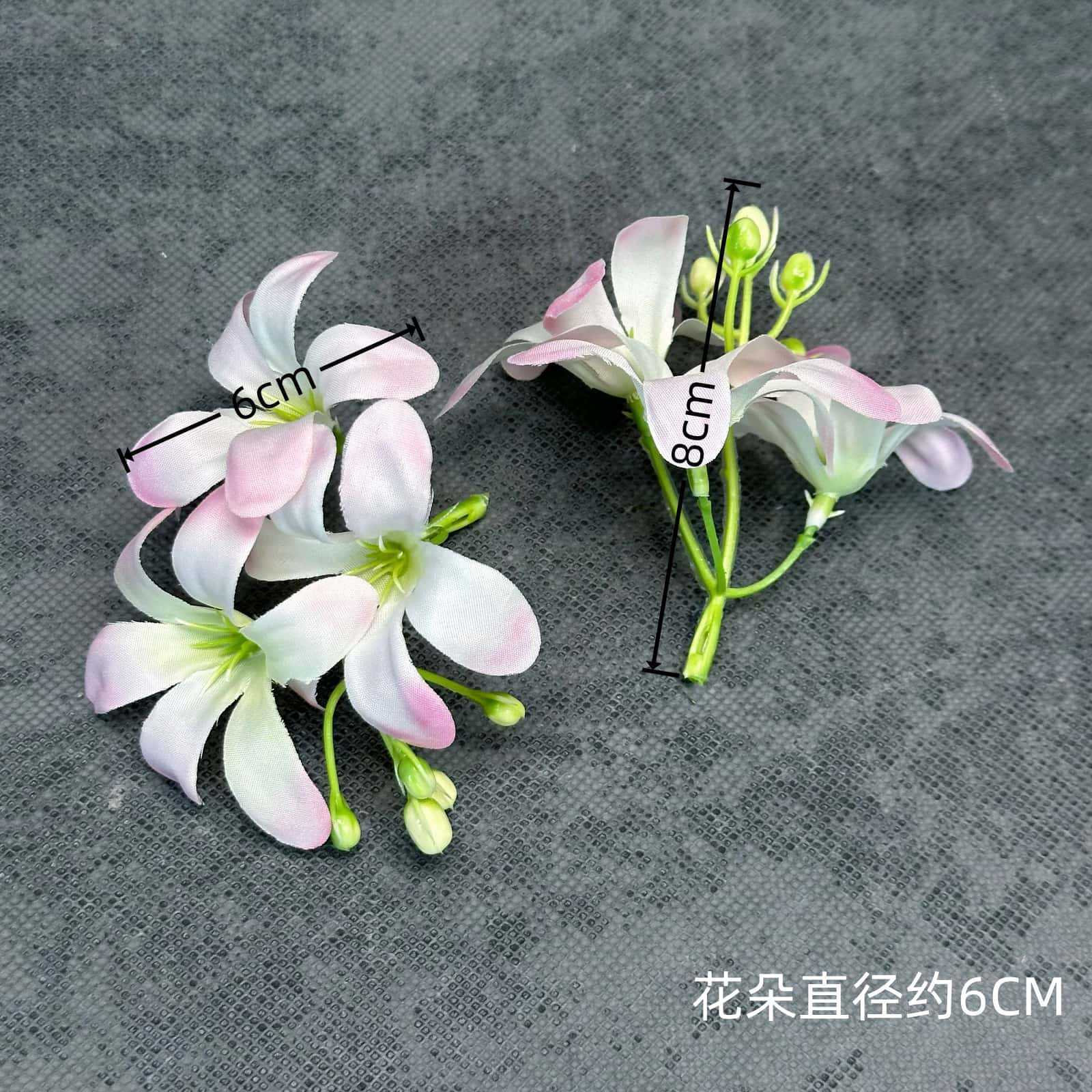 Cabeza de flor de orquídea - rosa
