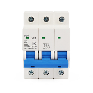 DZ47 63 1A 2A 3A 4A 6A 10A 16A 20A 32A 40A 50A 63A MCB anahtarı 1 2 3 4 p çift kutuplu dc elektrik mini minyatür devre kesici - Product Image 3