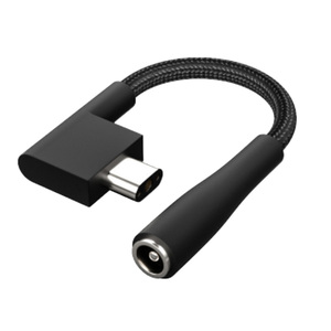 Razerラップトップアダプター用のDC5.5 * 2.5スクエアイエローコンピューターDCブルーUSBCナイロンケーブルへの新しい高品質充電電源ケーブル - Product Image 6