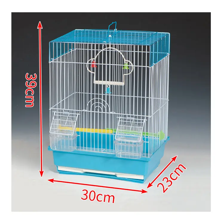 Hot Sales Portable Large Bird Cage Parrot Breeding Ornamental Metal Canary Parrot Cages Of Birds