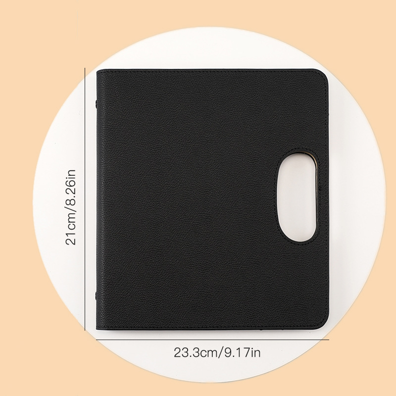 Cuaderno portátil negro