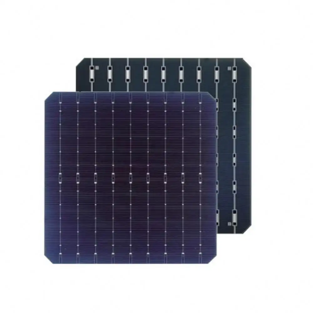 50W 55W 166*41.5mm réduit le panneau solaire monocristallin de perte de point chaud 50W