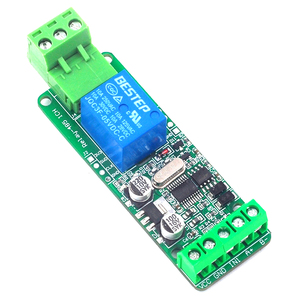 5V 12V 24V Modbus Rtu 1-Kanal-Relaismodul RS485 TTL-Kommunikation 1 Schalter-Eingangs-/Ausgangs relais modul - Product Image 3