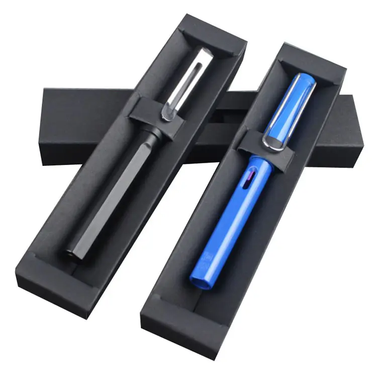 Alibaba Leverancier Custom Papier Gift Verpakking Papier Pen Box