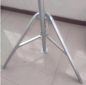 Q235 Steel Foldable Shoring Propping Tripod Stand for Formwork Centering <strong>Support</strong> with Round and Square Pipes - Product Image 4