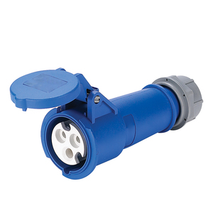 産業用電源コネクタメスソケット新しいタイプ3ピン230V 16A - Product Image 2