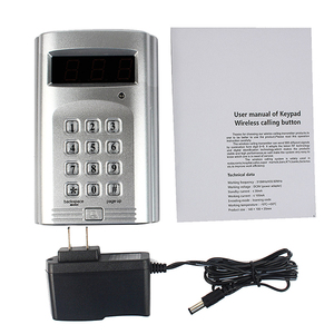 999 Channel Wireless Keyboard <strong>Call</strong> Button ASK AM Keypad Transmitter for Paging Queuing System - Product Image 5