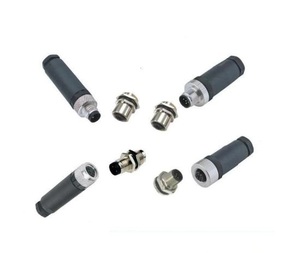Ücretsiz örnek otomotiv sensör konnektörü bir kod 2 3 4 5 6 8 12 pin M12 PCB endüstriyel konektör - Product Image 3