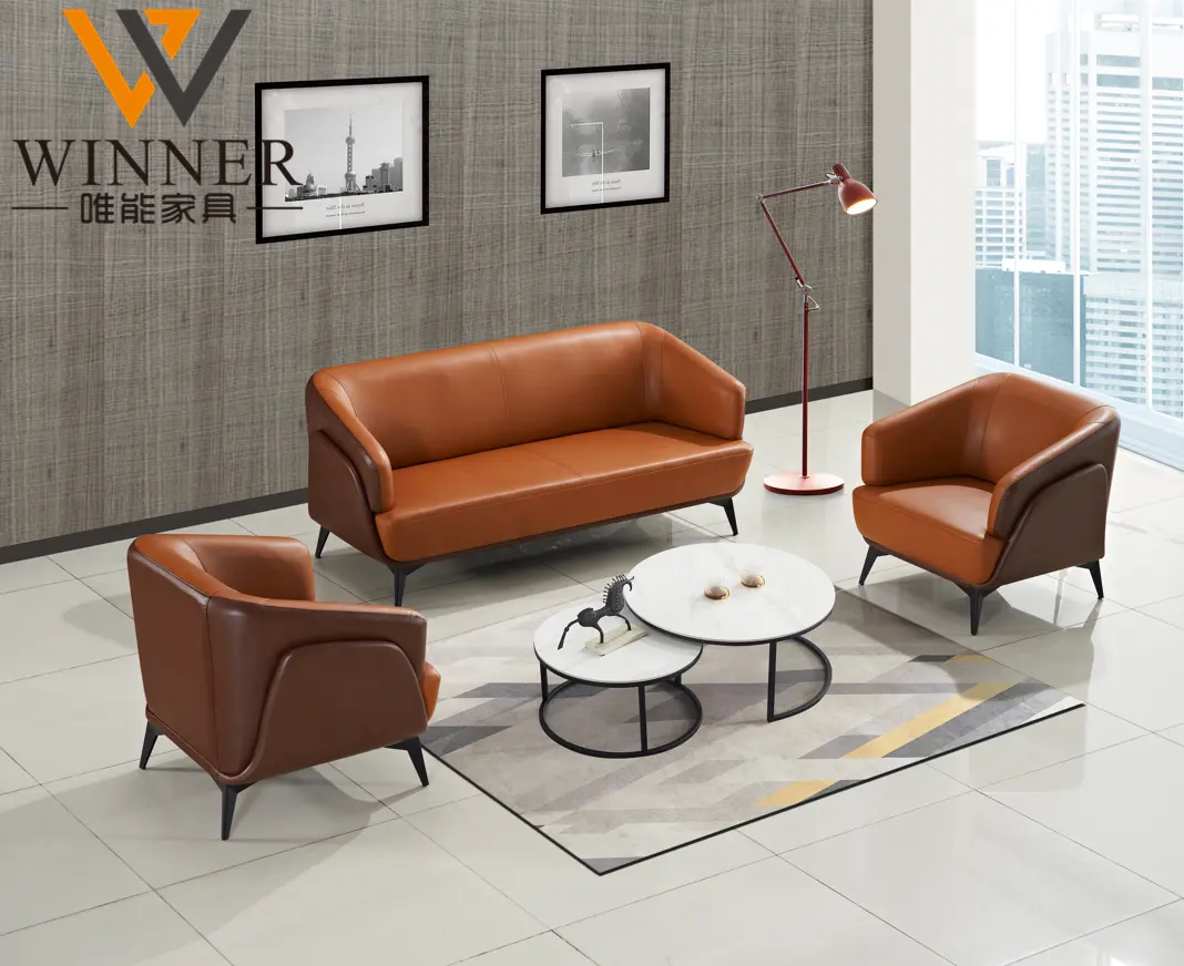 Mobili per ufficio di alta qualità divano componibile moderno e confortevole per ufficio 1 Set in legno stile europeo 3-5 anni