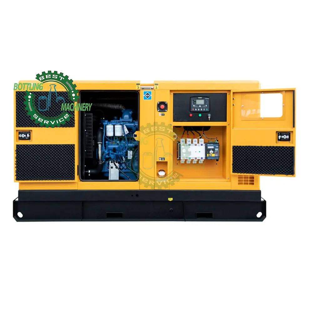 Industriële Weifang Geluidsarm Voor Emergency 6kw 7kw 8kw 15Kw 20kw 25kva 50kw 40kva Stille Diesel Dynamo Set