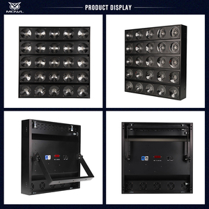 ステージバーパーティーナイトクラブディスコ用25x 10W RGB 5X5DMX背景LEDマトリックスライト - Product Image 2