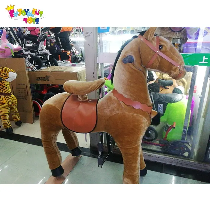 Juguete de caballo mecánico de peluche para niños de 8 años, juguete para niños