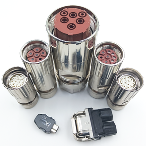 M23 17pin dişi Servo Motor konnektörü fabrika otomasyonu için sinyal kodlayıcı tak dairesel konnektör - Product Image 4