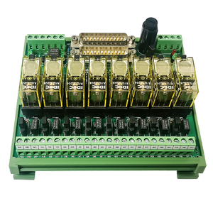 Módulo de Relé de Potencia de Salida Digital de 8 Canales con Portafusibles 24V CC 24V CC 24V CC Relé Electromagnético Protección Epoxi - Product Image 2
