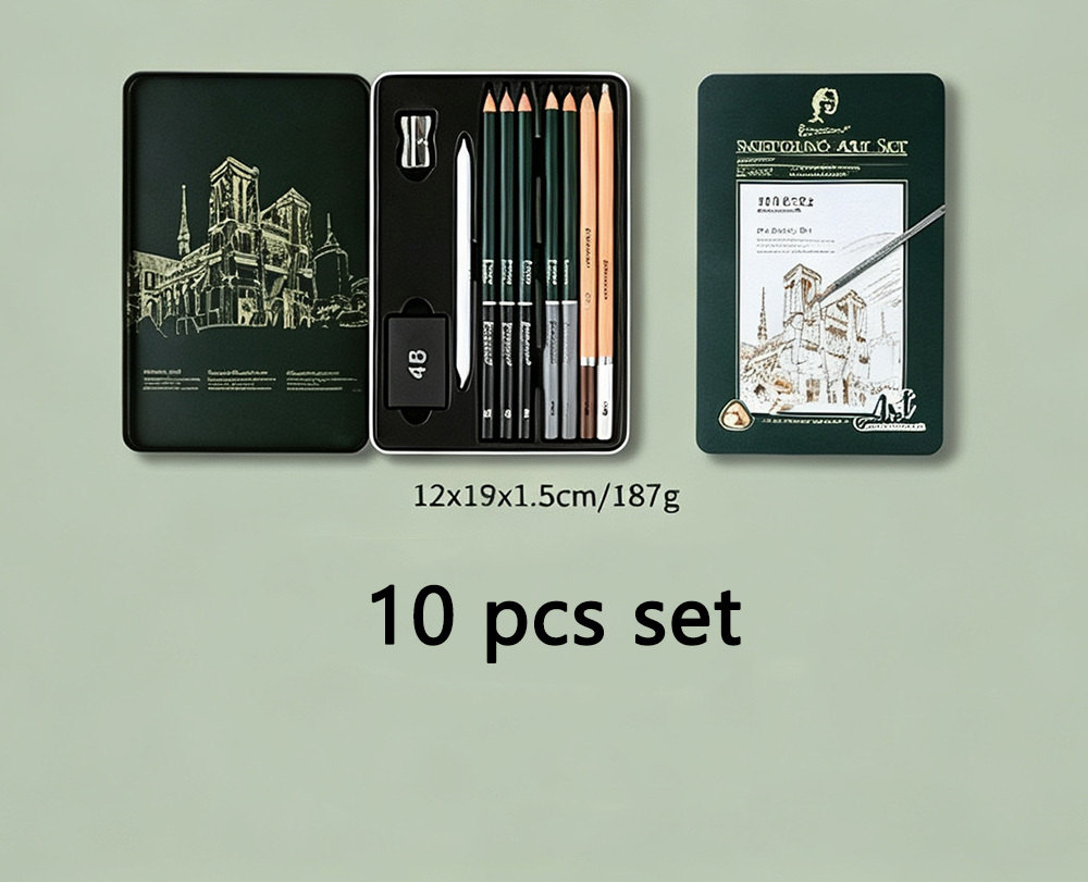 Noir 10 pièces (10-99 ensembles)
