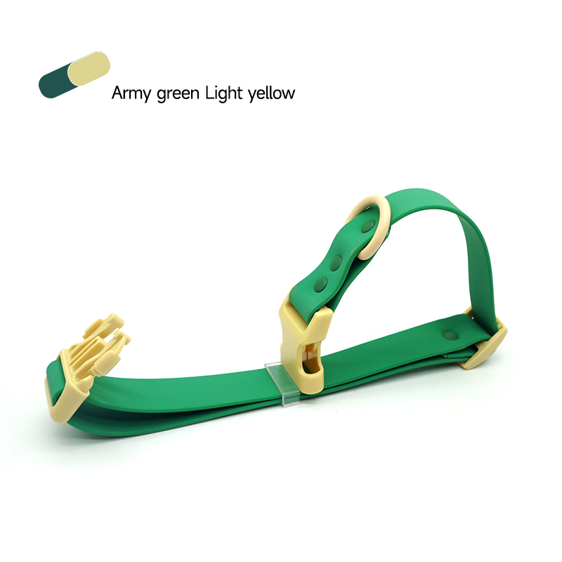 Vert foncé et jaune clair