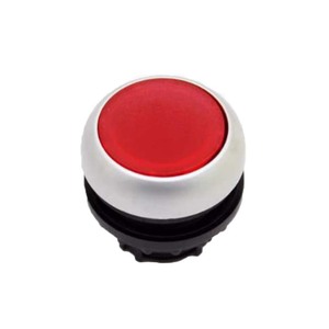 M22-DL-R a molla rossa autoregistrazione a testa piatta con pulsante luce a tre posizioni con gruppo pulsante a scatola per cintura luminosa - Product Image 1