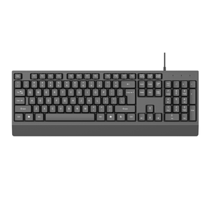 ODM Teclado de oficina de perfil bajo de tamaño completo Teclado de computadora con cable USB para Windows Mac PC Laptop Teclado de proyección DE NUEVO ESTILO